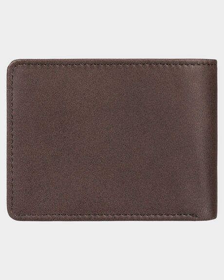 CHOCOLATE BROWN MENS ACCESSORIES QUIKSILVER WALLETS - EQYAA03940-CSD0