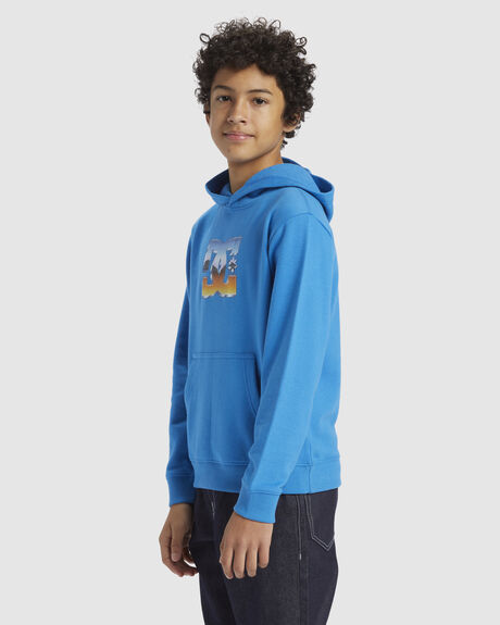 FRENCH BLUE KIDS YOUTH BOYS DC SHOES JUMPERS + HOODIES - ADBSF03042-BNM0