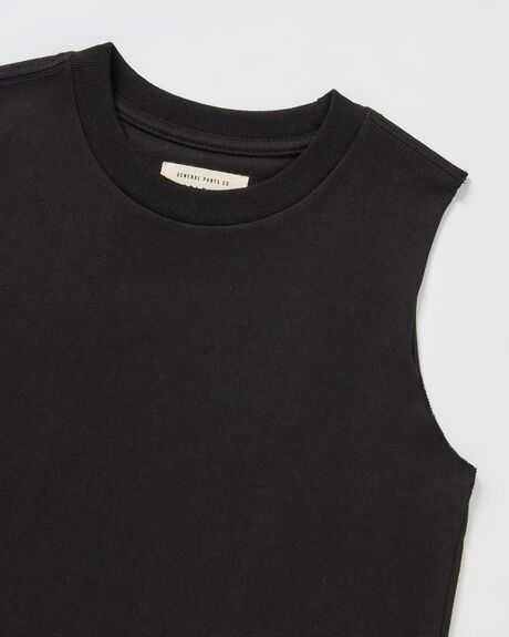 BLACK KIDS BOYS GENERAL PANTS CO. BASICS T-SHIRTS + SINGLETS - 1000104737-BLK-2-3