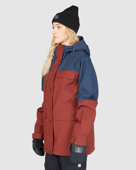 ANDORA SNOW WOMENS DC SHOES SNOW JACKET - ADJTJ03029-RSD0
