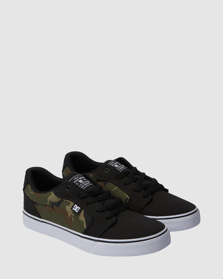 OLIVE CAMO MENS FOOTWEAR DC SHOES SNEAKERS - ADYS300036-OVC