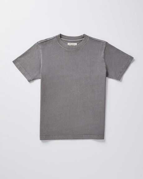GREY KIDS YOUTH BOYS GENERAL PANTS CO. BASICS SHIRTS - 1000104806-GRY-8-9