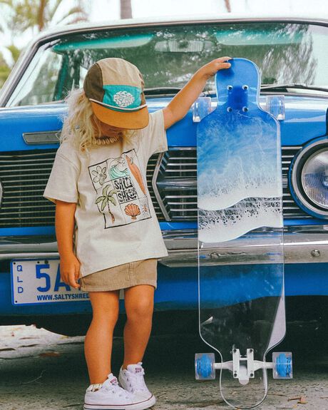 NATURAL KIDS GIRLS SALTY SHREDS TOPS - SU-1-S-2764