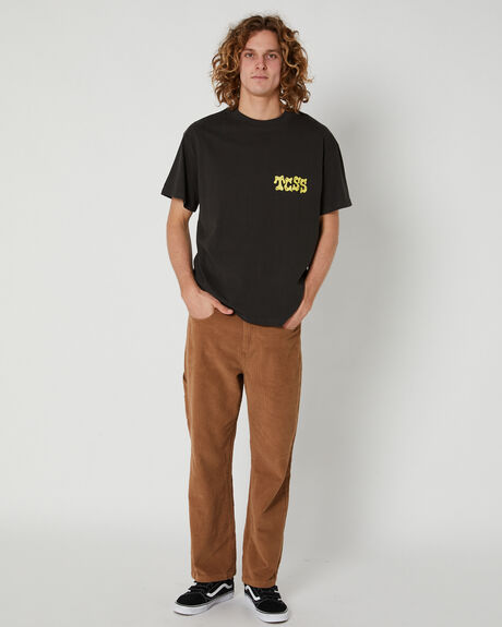 VINTAGE BLACK MENS CLOTHING THE CRITICAL SLIDE SOCIETY GRAPHIC TEES - TE2375VBK