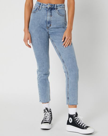 GARAGE BLUE WOMENS CLOTHING THRILLS JEANS - WTDP-422EGBLK
