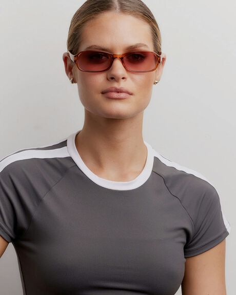 CHOCOLATE-POLARISED WOMENS ACCESSORIES REALITY EYEWEAR SUNGLASSES - 100421853-CHO