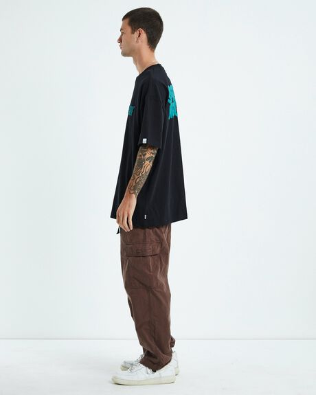 BLACK MENS CLOTHING SPENCER PROJECT GRAPHIC TEES - 52429300026