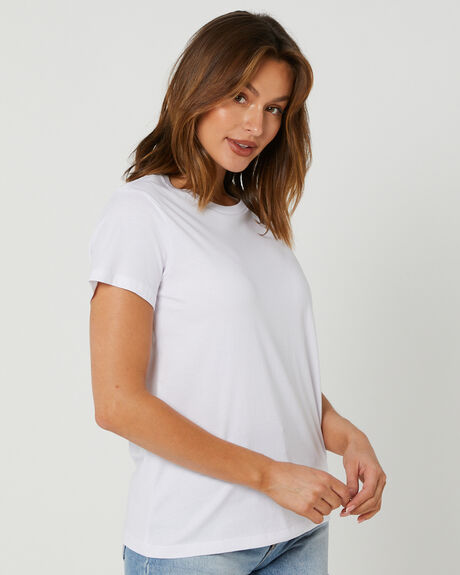 WHITE WOMENS CLOTHING AS COLOUR TEES - 4001WHITE