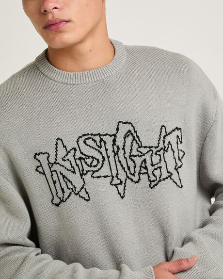 GREY MENS CLOTHING INSIGHT KNITS + CARDIGANS - INMW25819-CHR-S
