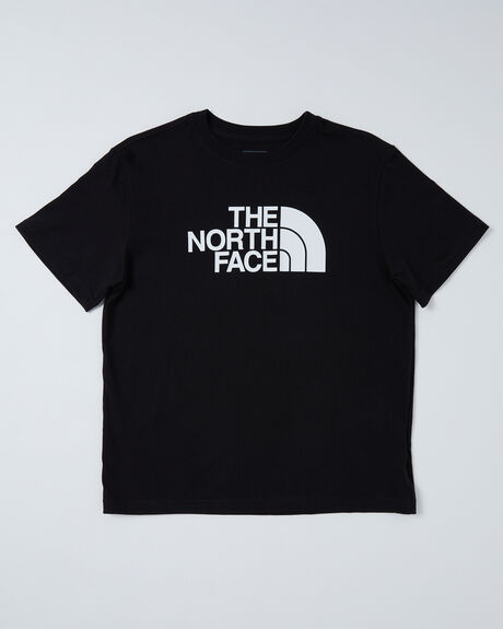 BLACK KIDS YOUTH BOYS THE NORTH FACE T-SHIRTS + SINGLETS - NF0A82T8KY4