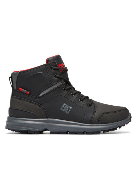 Dc Shoes Torstein Mountain Boots Black Grey Red SurfStitch