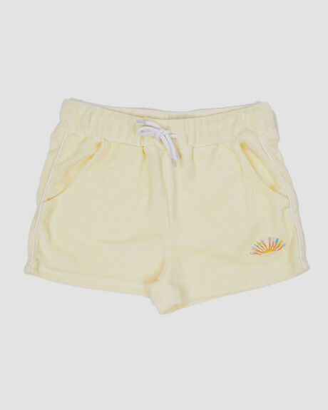 YELLOW KIDS GIRLS ALPHABET SOUP SHORTS + SKIRTS - AS-GWC2055T-8