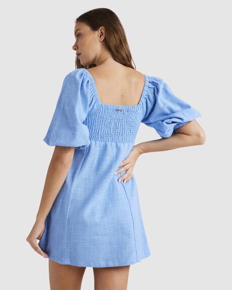 BLUE WOMENS CLOTHING BILLABONG DRESSES - UBJWD00335-BLU