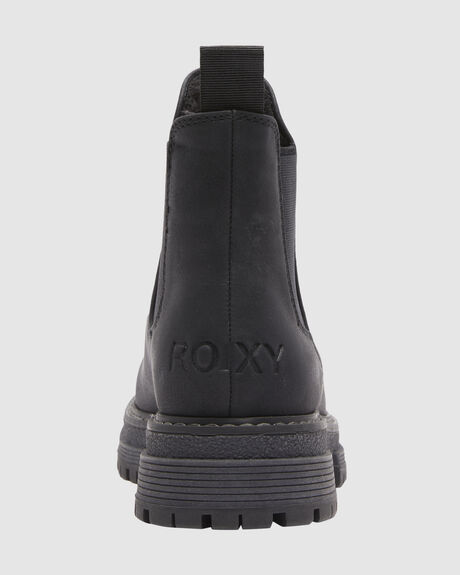 BLACK WOMENS FOOTWEAR ROXY BOOTS - ARJB700754-BLK