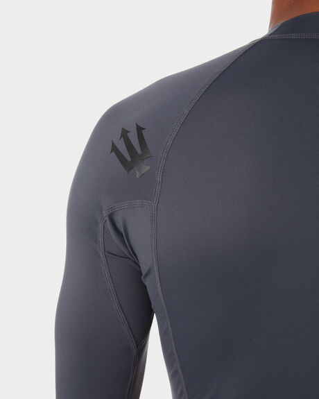 CHARCOAL SURF MENS FK SURF RASHVESTS - 2001CHCHAR