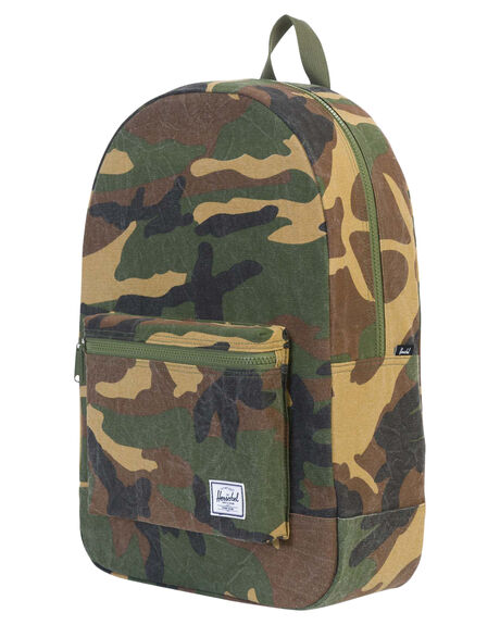 WOODLAND CAMO MENS ACCESSORIES HERSCHEL SUPPLY CO BAGS + BACKPACKS - 10076-01568-OSWOOD