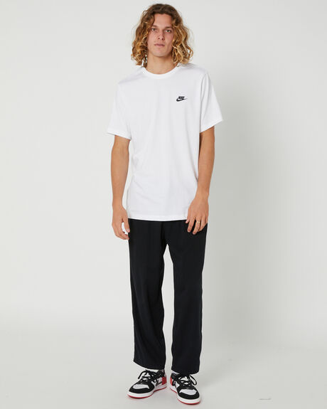 WHITE BLACK MENS CLOTHING NIKE T-SHIRTS + SINGLETS - AR4997-101