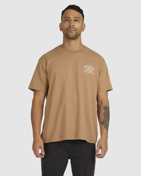 COCONUT MENS CLOTHING RVCA GRAPHIC TEES - UVYZT00431-CLQ0