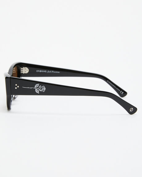 BLACK BRONZE AMBER MENS ACCESSORIES EPOKHE SUNGLASSES - 9002-BLKPOBRZAMBP