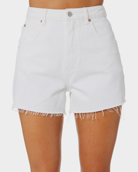 VINTAGE WHITE WOMENS CLOTHING ROLLAS SHORTS - 1367206