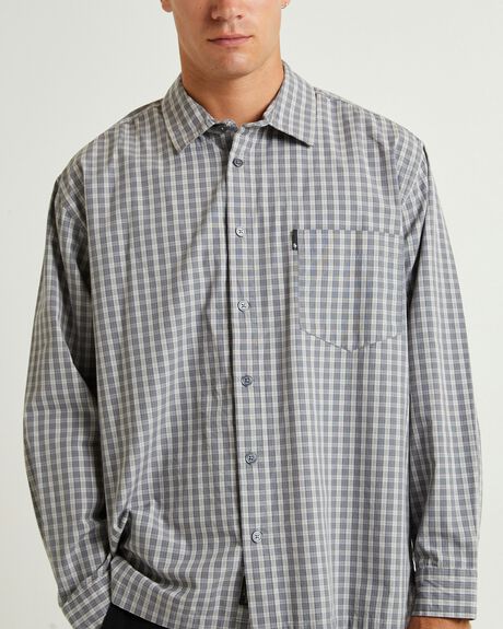 GREY MENS CLOTHING SPENCER PROJECT SHIRTS - SPMW23208-GRY-S