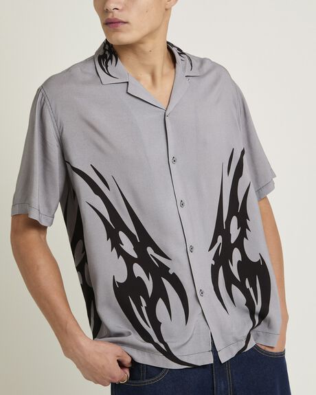 GREY MENS CLOTHING INSIGHT SHIRTS - INMW25906-GRY-S