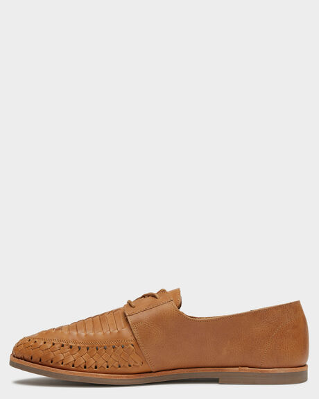 TAN OILY LEATHER MENS FOOTWEAR URGE FASHION SHOES - URG19026TOL