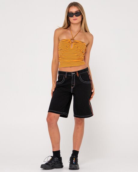 BLACK OUT WOMENS CLOTHING RUSTY SHORTS - 241-WKL0794-RNG-10