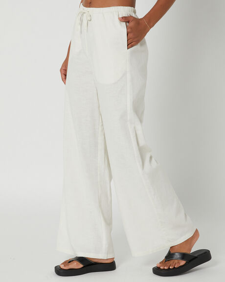 IVORY WOMENS CLOTHING THE HIDDEN WAY PANTS - HWWW23415IVR