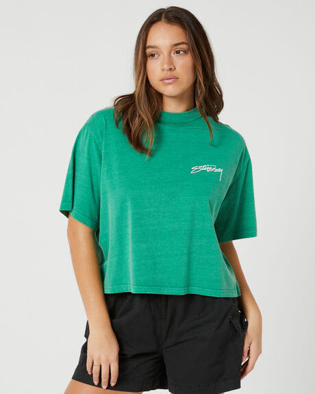 FERN WOMENS CLOTHING STUSSY T-SHIRTS + SINGLETS - ST122010FER