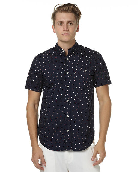 NAVY MENS CLOTHING ACADEMY BRAND SHIRTS - 17S871NVY