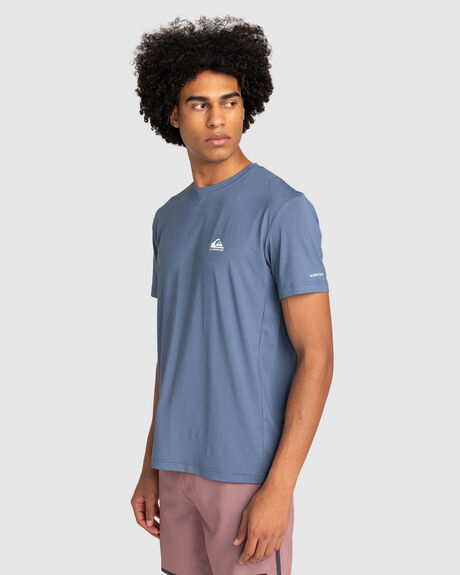 VINTAGE INDIGO MENS CLOTHING QUIKSILVER T-SHIRTS + SINGLETS - EQYKT04291-BYL0