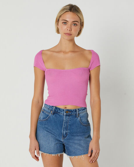 PINK WOMENS CLOTHING ALL ABOUT EVE TOPS - 6420043PNK