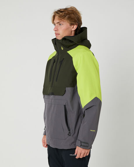 DARK GREY SNOW MENS VOLCOM SNOW JACKET - G0652210DGR