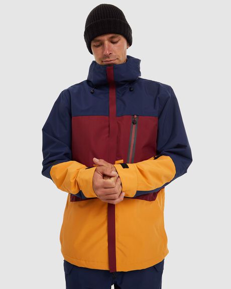 NAVAL ACADEMY SNOW MENS ELUDE SNOW JACKET - GA-OWJ-8030-NAV-XS
