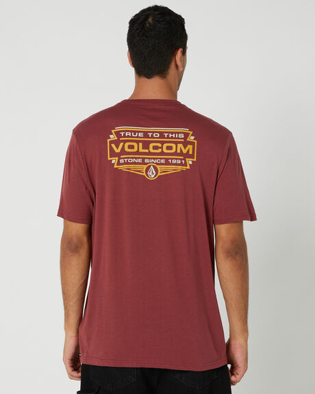 FLOYD RED MENS CLOTHING VOLCOM GRAPHIC TEES - A5002213FLD