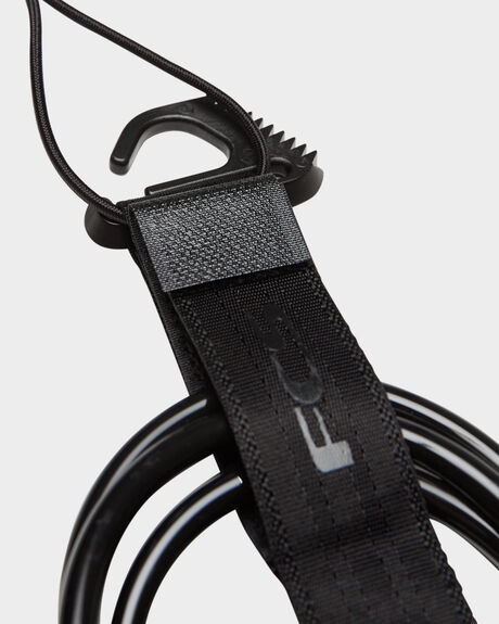 BLACK SURF ACCESSORIES FCS LEASHES - EARA-BLK-10FBLK