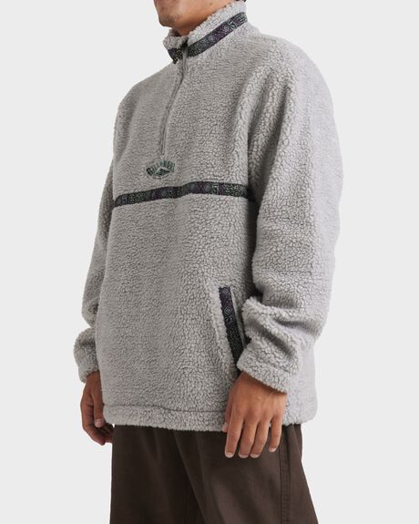 OATMEAL HEATHER MENS CLOTHING BILLABONG JUMPERS - ABYFT00501-OAH