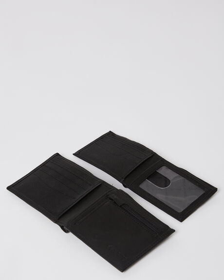 BLACK MENS ACCESSORIES RIP CURL WALLETS - BWLGZ10090