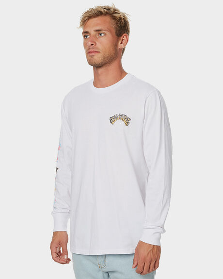 WHITE MENS CLOTHING BILLABONG GRAPHIC TEES - 9576173WHT