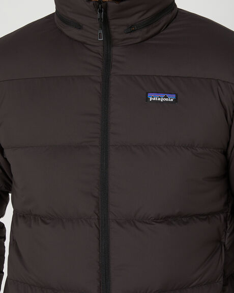 BLACK MENS CLOTHING PATAGONIA JACKETS - 27930-BLK-XS