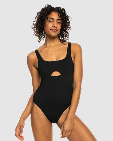 Roxy Womens Roxy Pro The Double Line One Piece Swimsuit