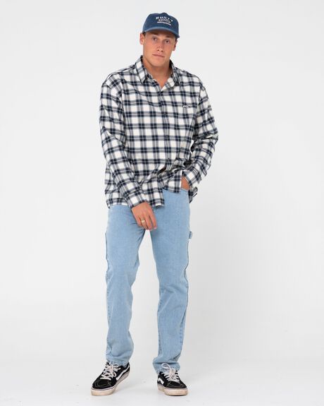 ASH BLUE MENS CLOTHING RUSTY JEANS - P23-PAM1130-ASB-30