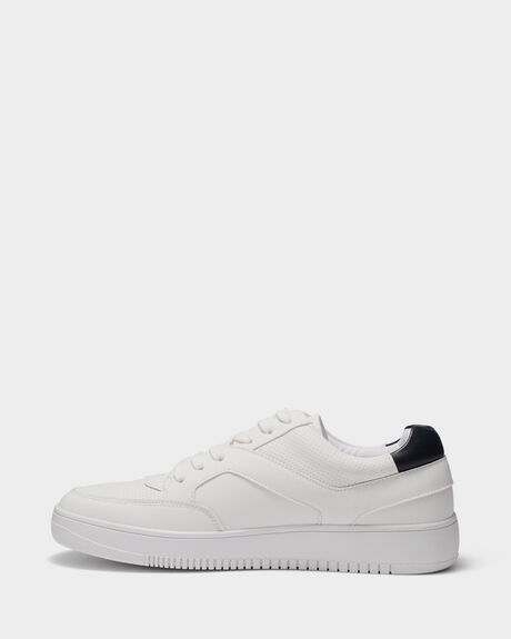 WHITE MENS FOOTWEAR UNCUT SNEAKERS - MAPR2001WHT