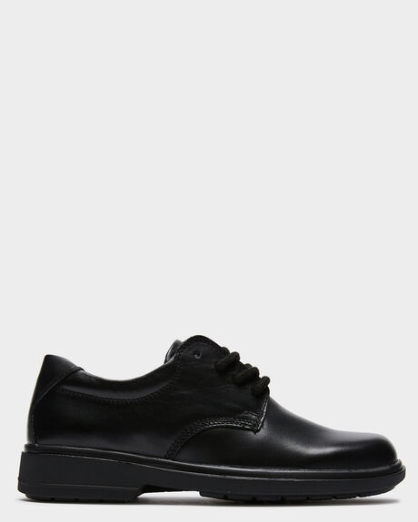 BLACK KIDS BOYS CLARKS SNEAKERS - 202134BLK