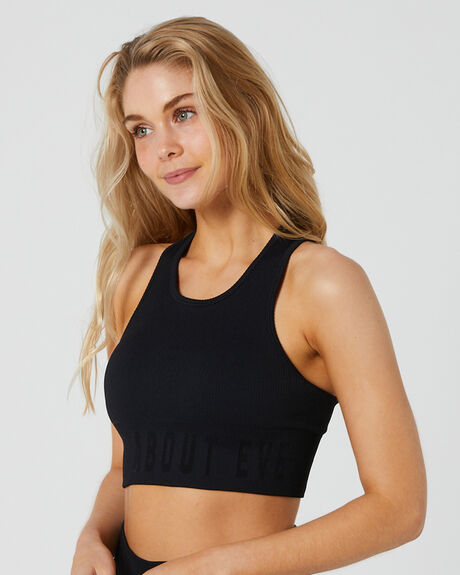 BLACK WOMENS ACTIVEWEAR ALL ABOUT EVE TOPS - 6493245BLK