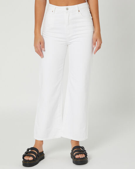 VINTAGE WHITE WOMENS CLOTHING ROLLAS JEANS - R31J65-006