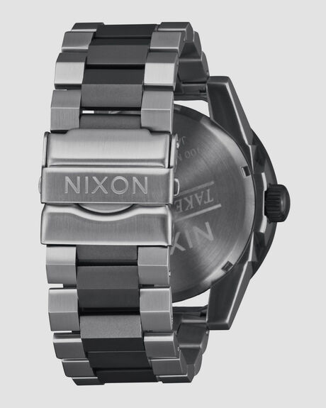 SILVER / GUNMETAL MENS ACCESSORIES NIXON WATCHES - A346-5146-00