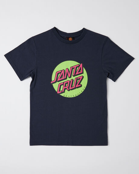 NAVY KIDS BOYS SANTA CRUZ TOPS - SB123-SS16NAV