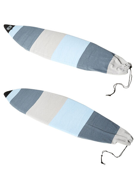 BLUE SOLID STRIPE SURF HARDWARE OCEAN AND EARTH BOARDCOVERS - SCSB0966BLU